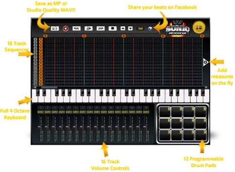 Sonic Producer V2.0 Beat Maker